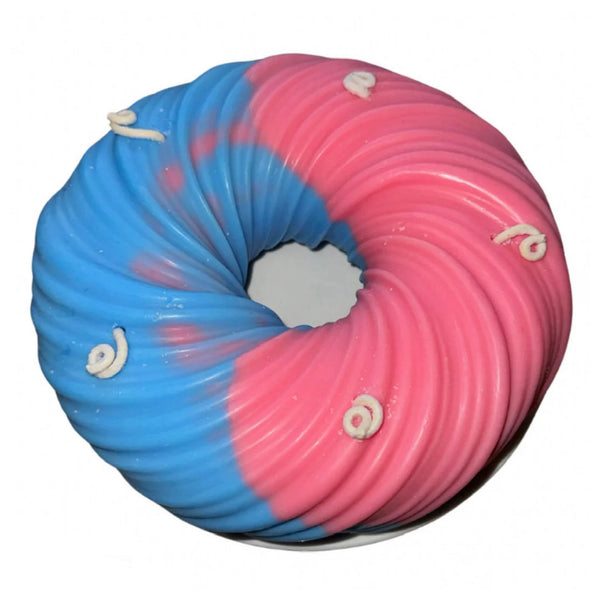 Spiral Cotton Candy Donut