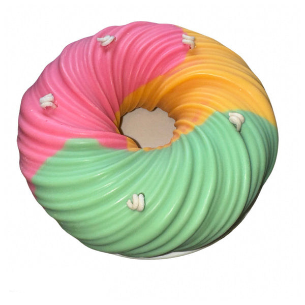 Spiral Rainbow Sherbet Cake