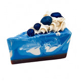 Blueberry Cake Slice Soap